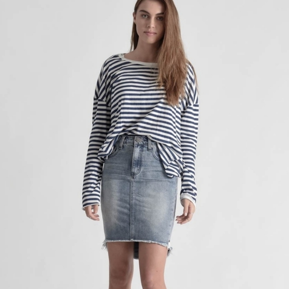 One Teaspoon Dresses & Skirts - NWT One Teaspoon 2020 High Waist Rocky Denim Skirt